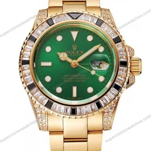 Super-Clone-Rolex-GMT-Master-II-Green-Dial-1453748-1