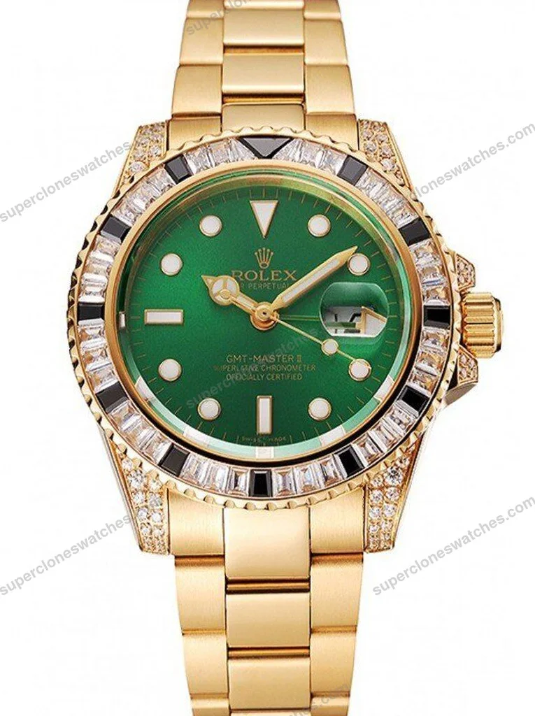Super-Clone-Rolex-GMT-Master-II-Green-Dial-1453748-1