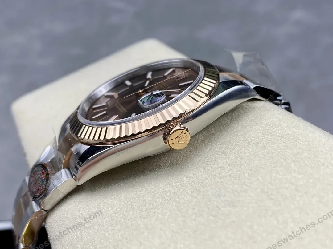 super-clone-rolex-datejust-chocolate-dial-126231-oyster-36-mm-view-4