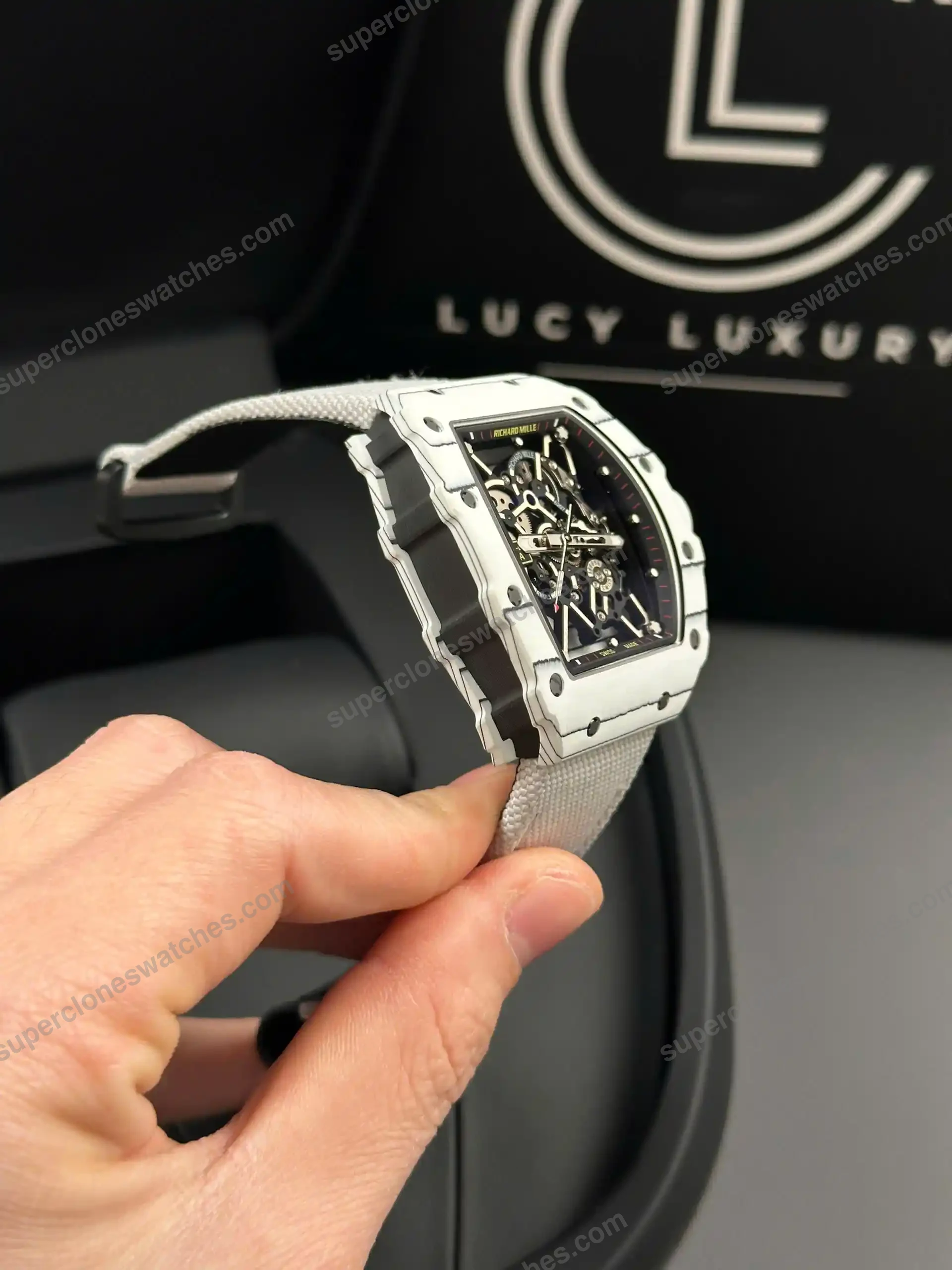 Super-Clone-Richard-Mille-RM-35-01-RICHARD-MILLE-Rafa-White-Cacbon-NTPT-42mm-8