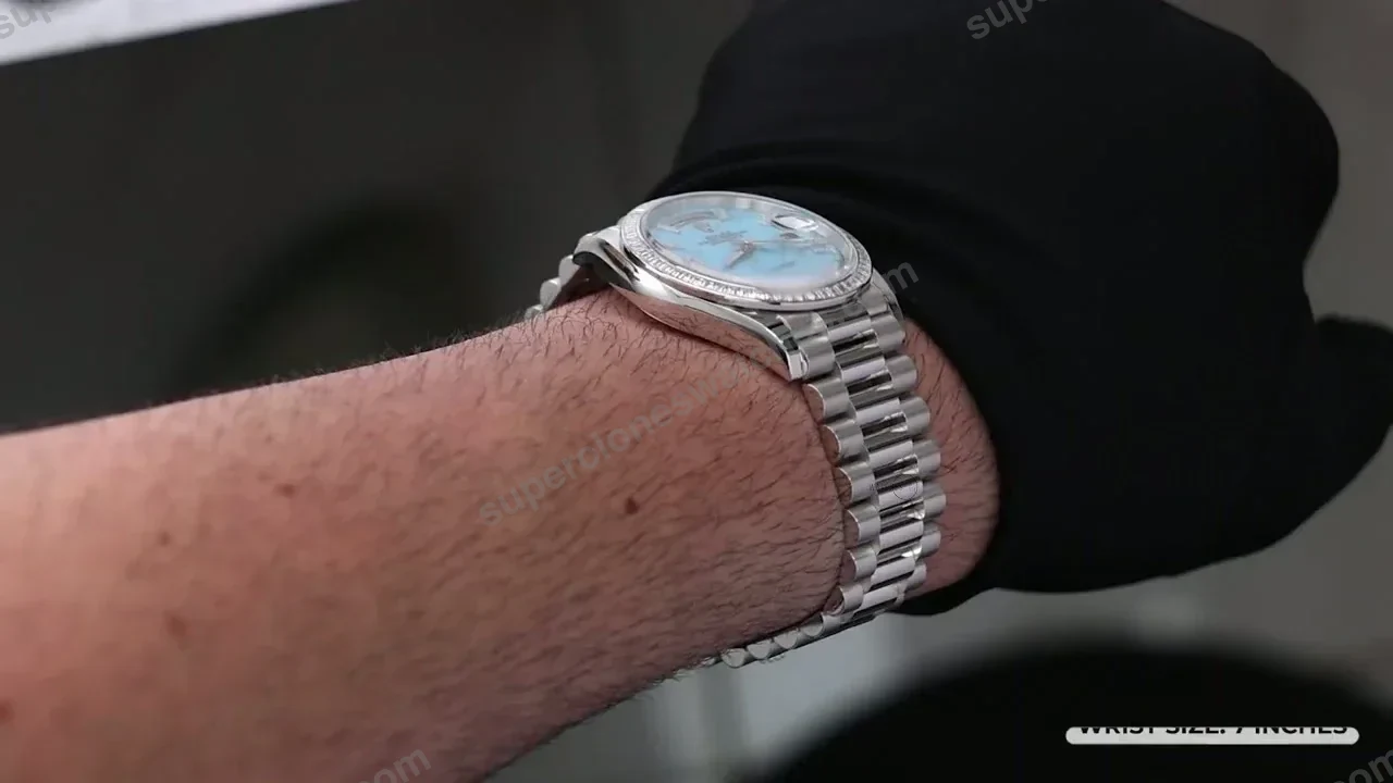 rolex-day-date-36-128396tbr-turquoise-wrist-shot