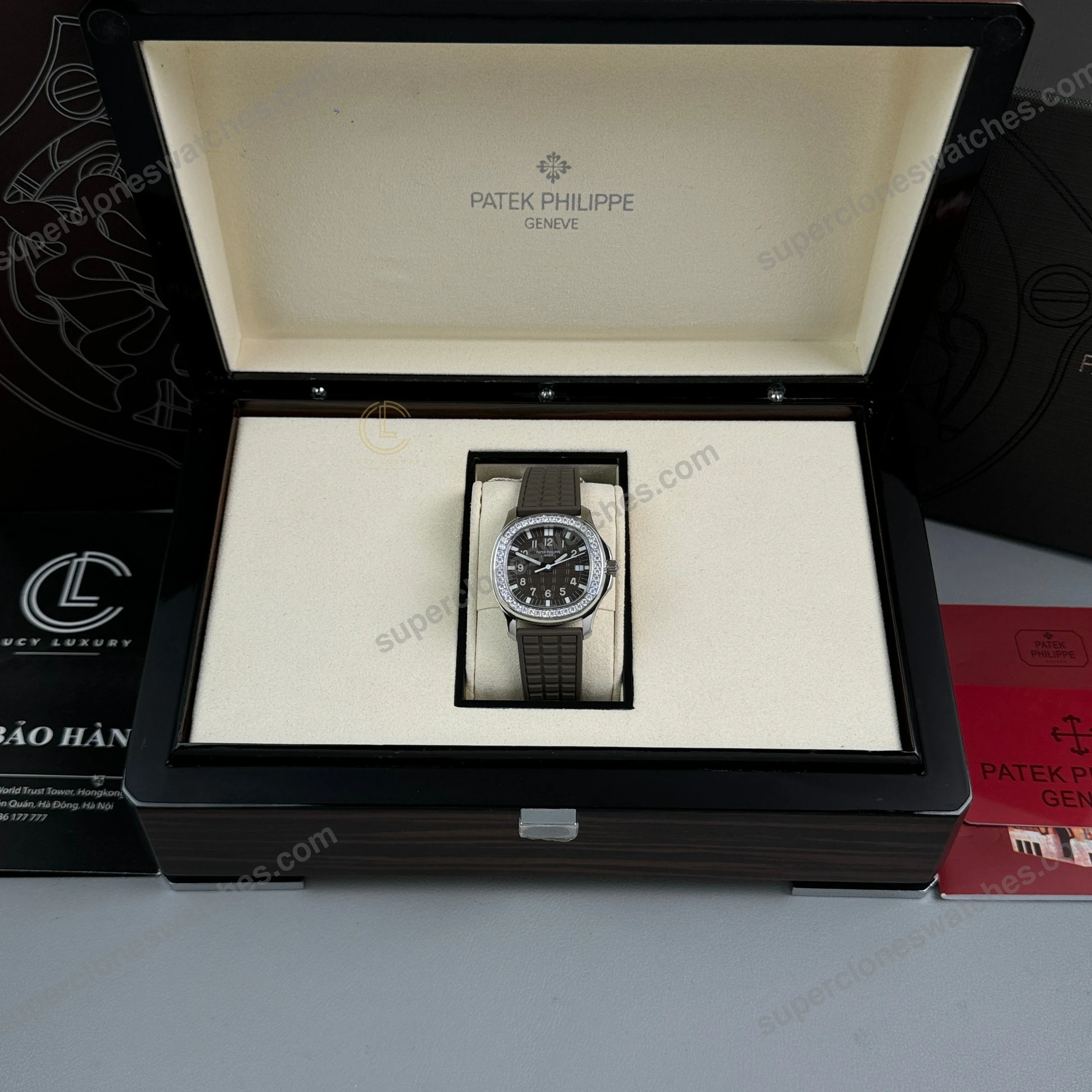 Super-Clone-Patek-Philippe-Aquanaut-5067A-025-35.6mm-Diamond-Bezel-Moissanite-St-6