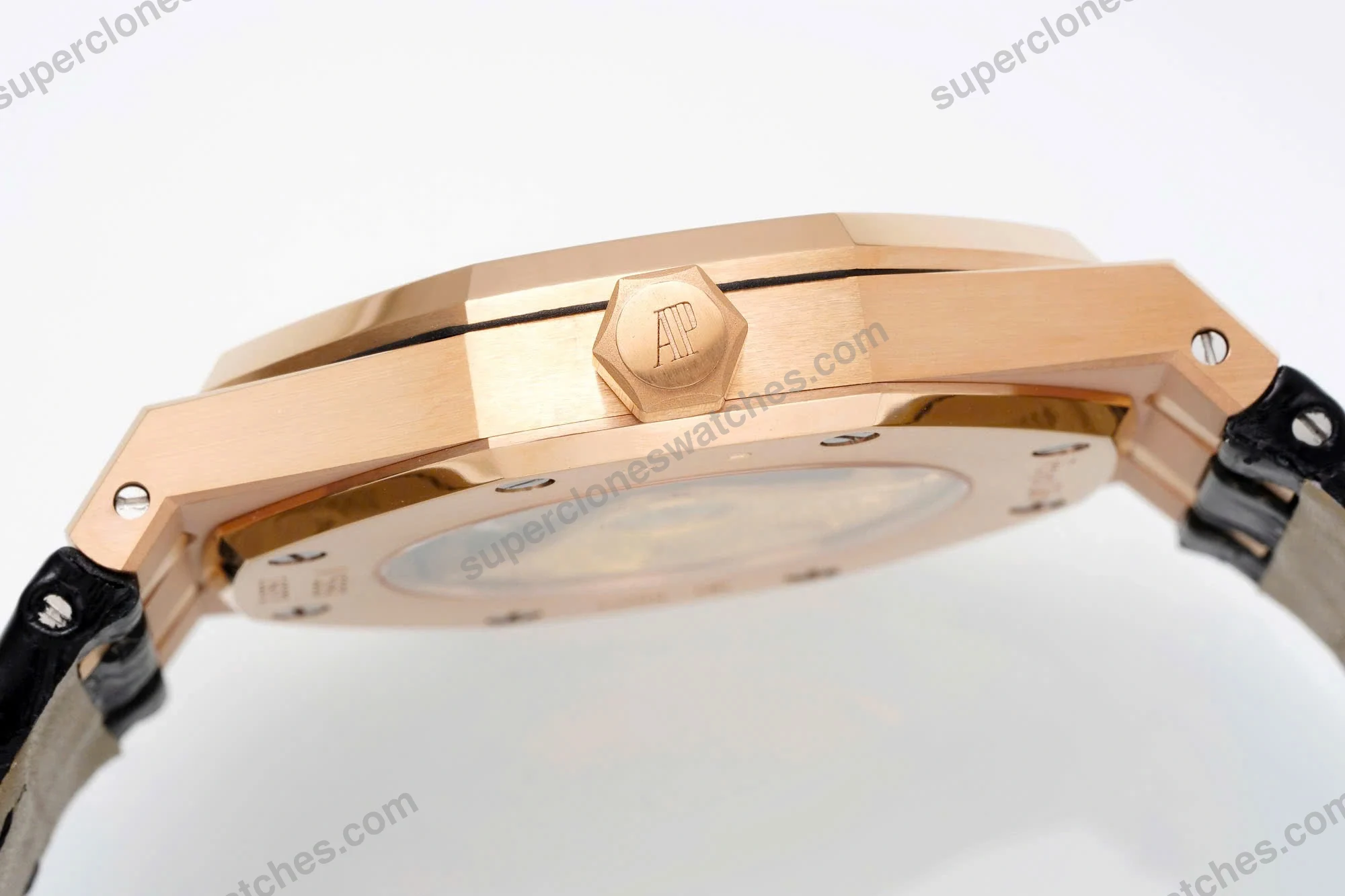 Super-Clone-Audemars-Piguet-Royal-Oak-Selfwinding-15400OR-41mm-Rose-Gold-Steel-7