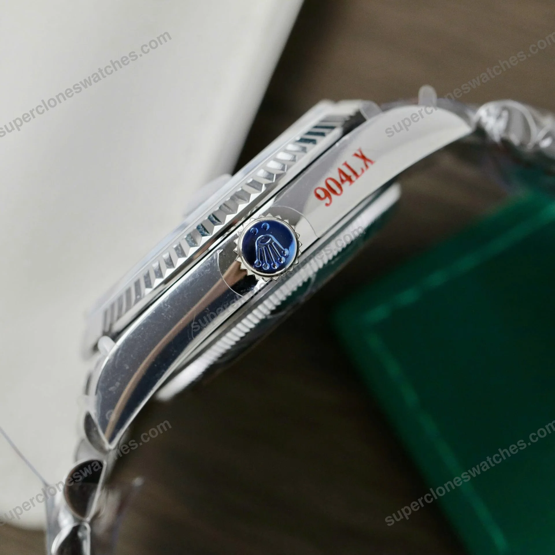 Super-Clone-Rolex-Day-Date-Blue-Ombre-Dial-128239-0063-36-mm-8