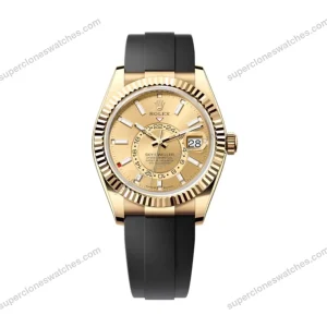 Super-Clone-Rolex-Sky-Dweller-Champagne-Dial-336238-1