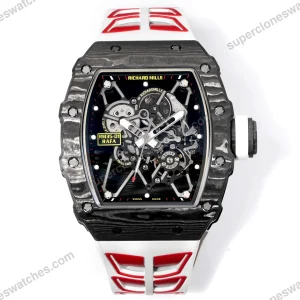 Super-Clone-Richard-Mille-RM-35-01-Rafael-Nadal-Carbon-Fiber-Velcro-Strap-1