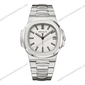 Super-Clone-Patek-Philippe-Nautilus-57111A-011-40mm-White-Dial-V3-Update-1