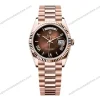 Super-Clone-Rolex-Day-Date-Brown-Ombre-Dial-128235-0075-36-mm-1