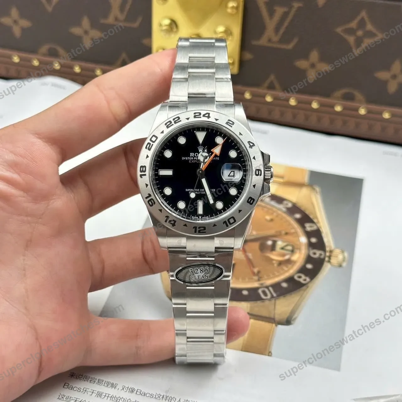 Super-Clone-Rolex-Explorer-Black-Dial-REP016820-2