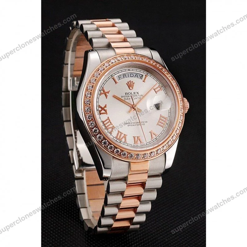 Super-Clone-Rolex-Day-Date-White-Dial-1454108-40-mm-3