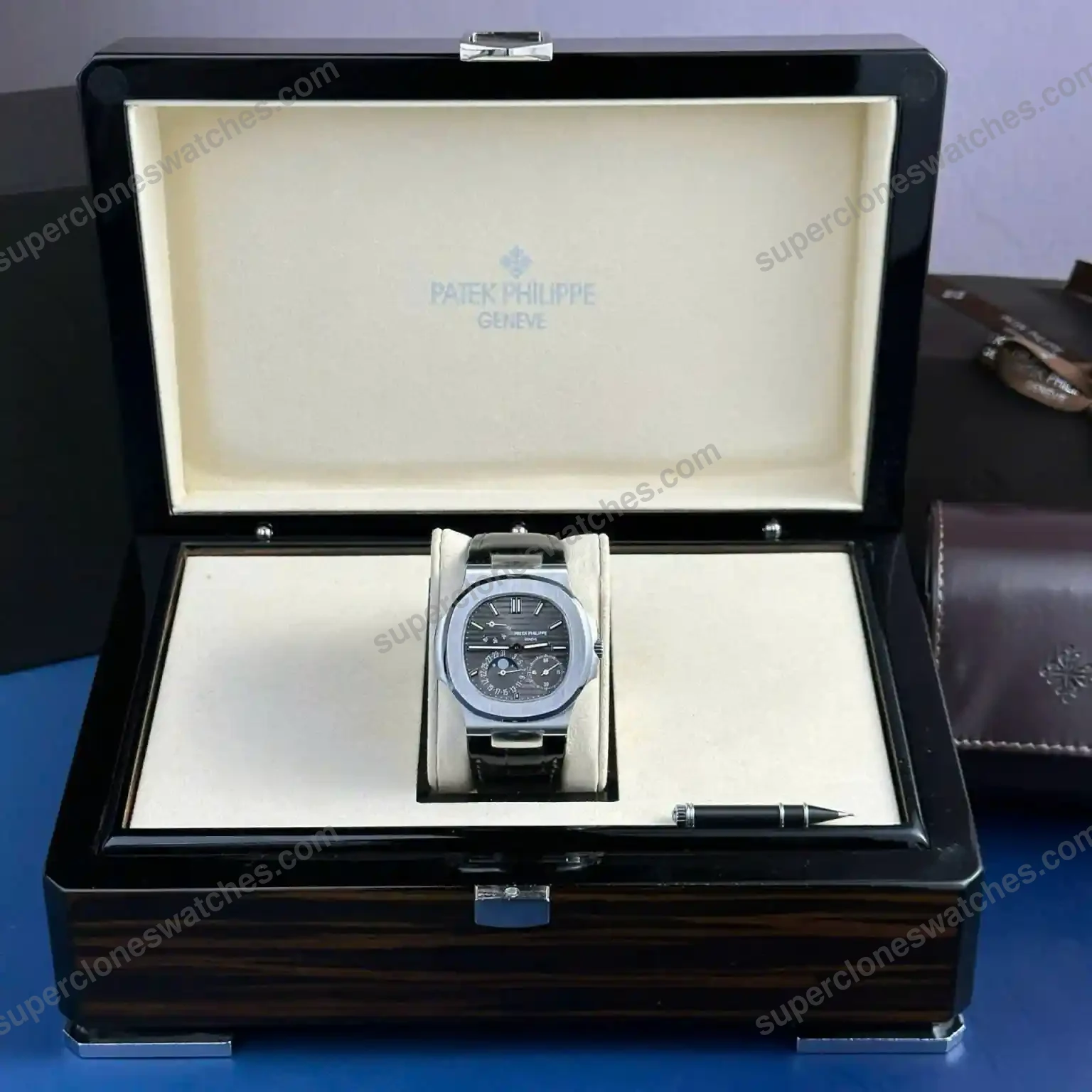 Super-Clone-Patek-Philippe-Nautilus-57121A-–-001-Grey-Dial-V3-2