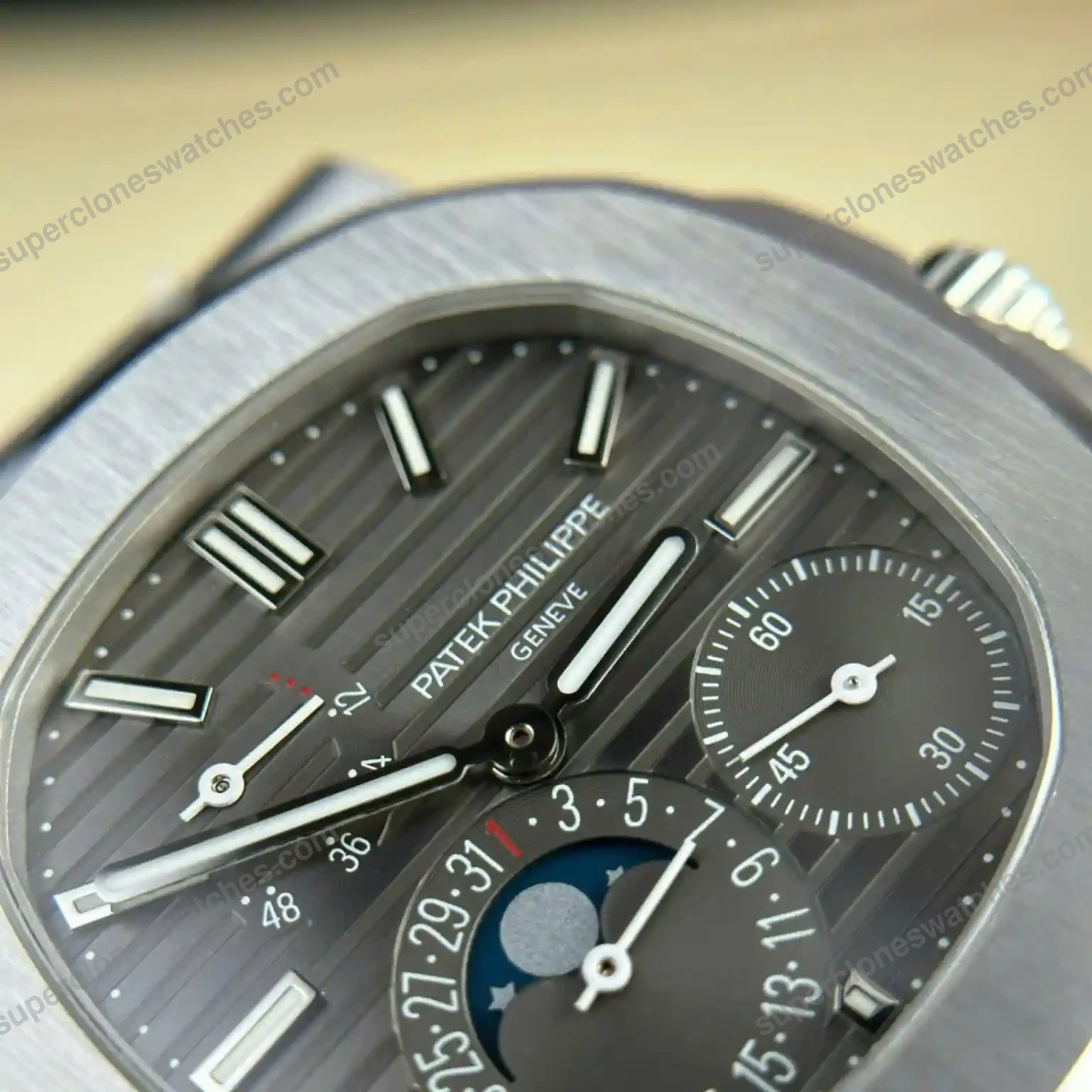 Super-Clone-Patek-Philippe-Nautilus-57121A-–-001-Grey-Dial-V3-5