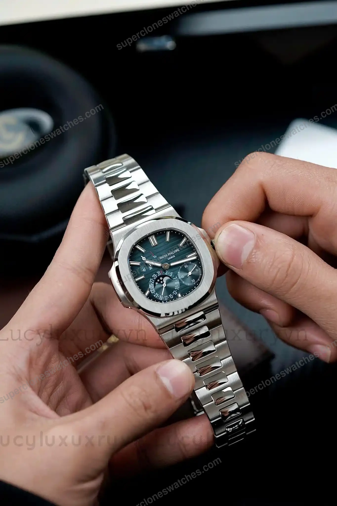Super-Clone-Patek-Philippe-Nautilus-57121A-001-Blue-Steels-7
