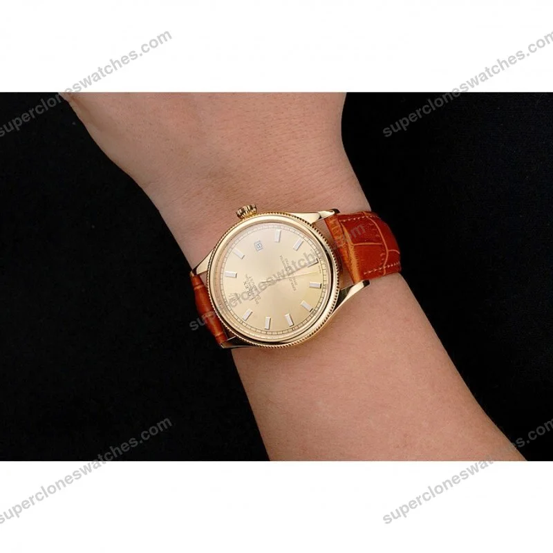 Super-Clone-Rolex-Datejust-Gold-Dial-REP016818-38-mm-10