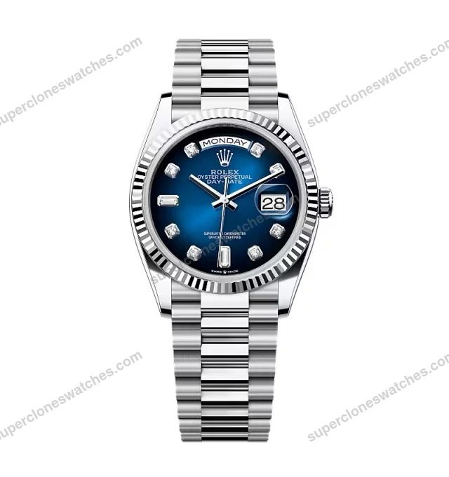 Super-Clone-Rolex-Day-Date-Blue-Ombre-Diamond-Dial-128236-0005-36-mm-1