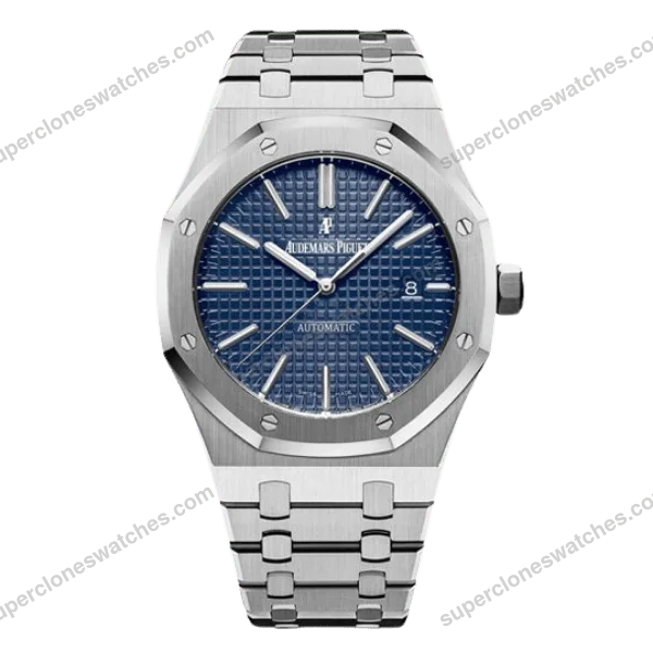 Super-Clone-Audemars-Piguet-Royal-Oak-15400ST-41mm-Blue-Dial-Stainless-Steel-Blu-1