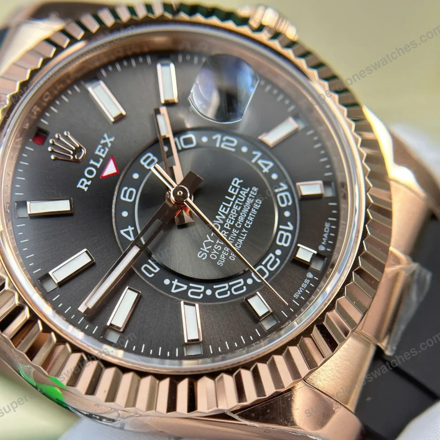 Super-Clone-Rolex-Sky-Dweller-Slate-Dial-336235-6