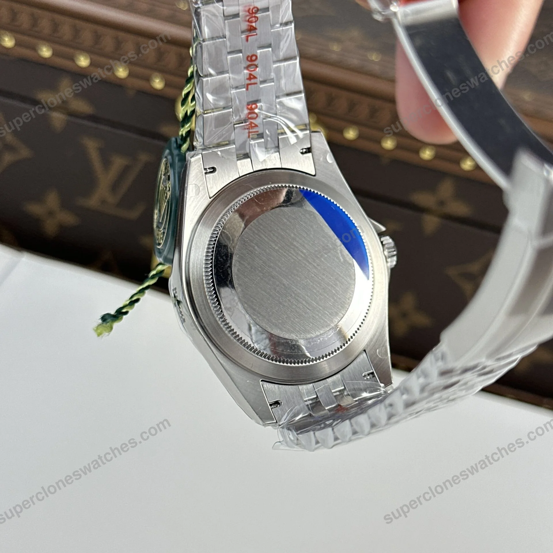 Super-Clone-Rolex-Sky-Dweller-Mint-green-Dial-336934-Jubilee-7