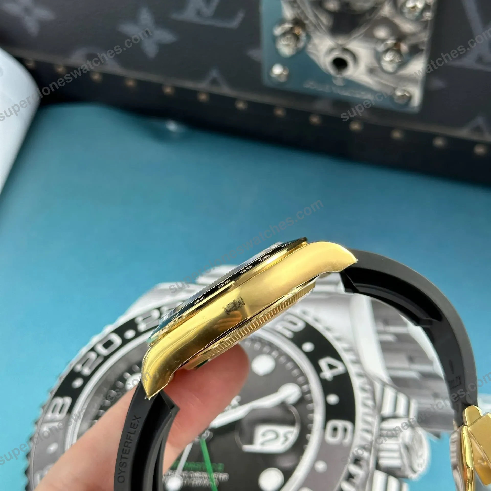 Super-Clone-Rolex-Daytona-126518LN-Turquoise-Dial-Alcaraz-10