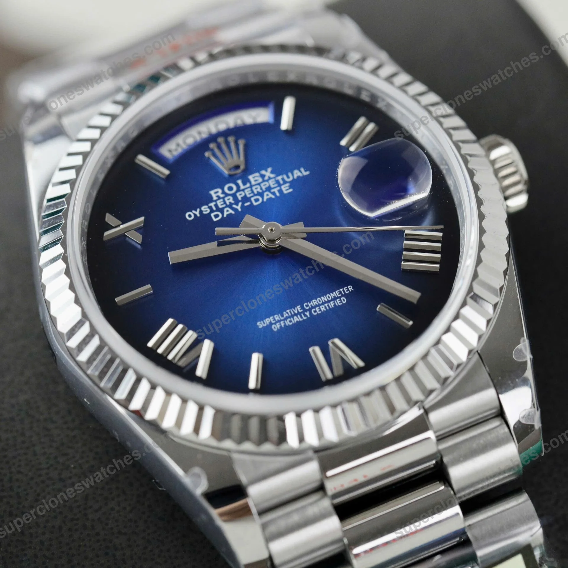 Super-Clone-Rolex-Day-Date-Blue-Ombre-Dial-128239-0063-36-mm-5