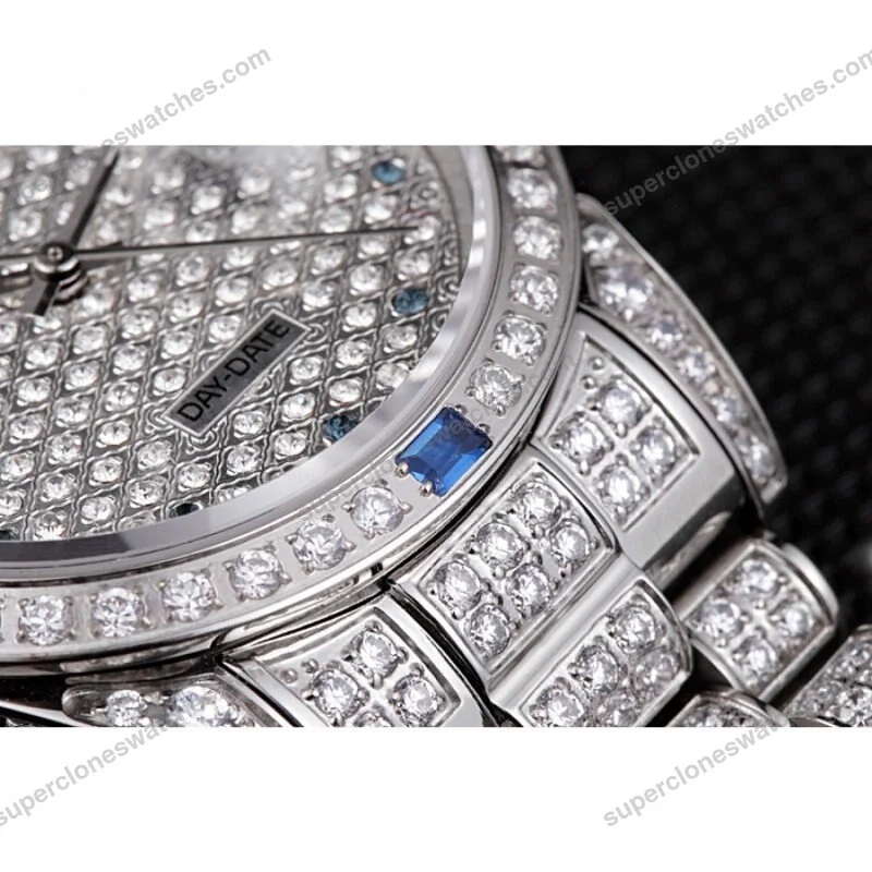 Super-Clone-Rolex-Day-Date-Diamond-Dial-621613-37-mm-10