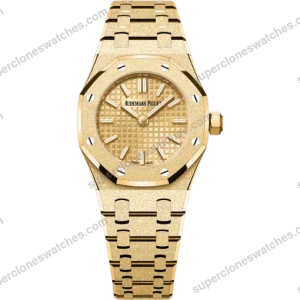 Super-Clone-Audemars-Piguet-Royal-Oak-Mini-Frosted-Gold-67630BA.GG_.1312BA.01-1