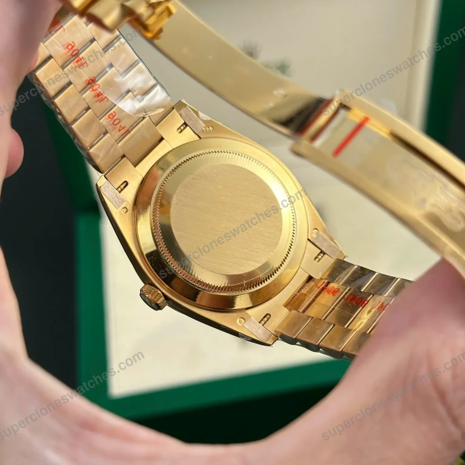 Super-Clone-Rolex-Day-Date-II-Champagne-Dial-228238-40-mm-10