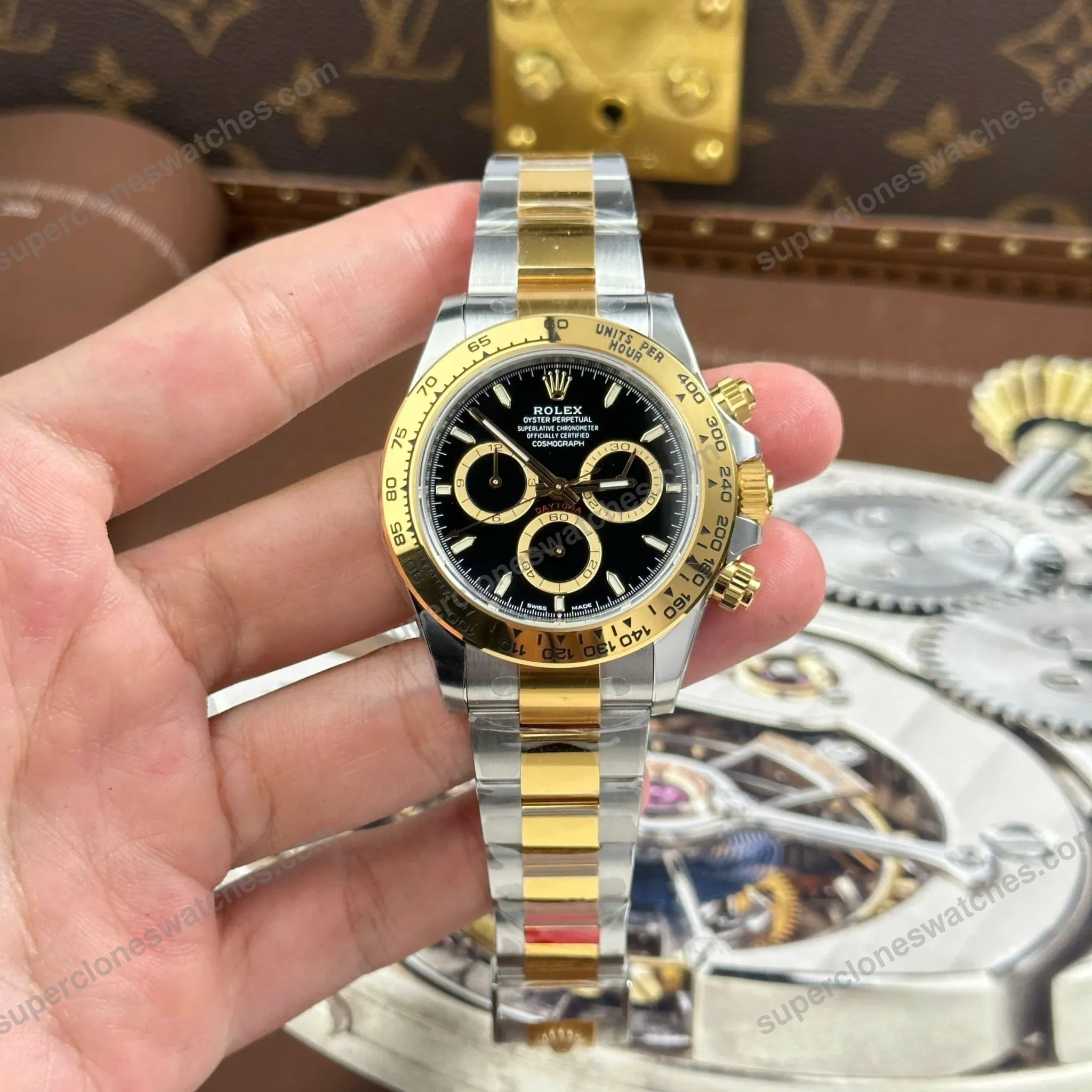 Super-Clone-Rolex-Daytona-Black-Dial-126503-2