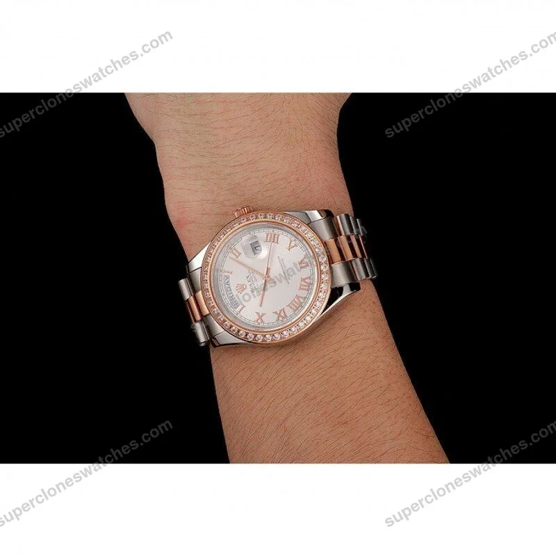Super-Clone-Rolex-Day-Date-White-Dial-1454108-40-mm-10