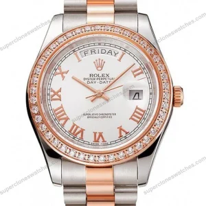 Super-Clone-Rolex-Day-Date-White-Dial-1454108-40-mm-1