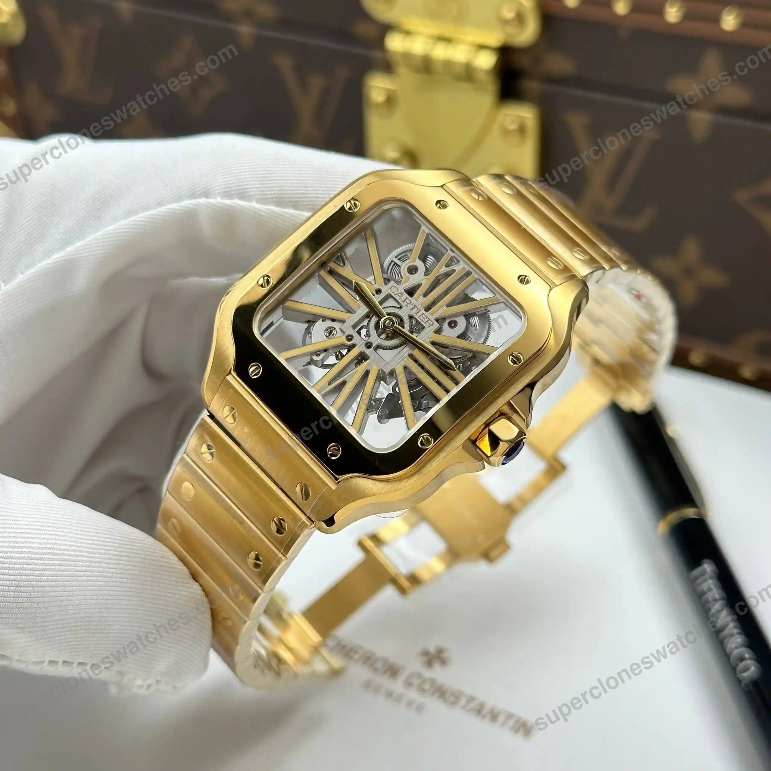 Super-Clone-Cartier-Santos-Large-Skeleton-WHSA0042-3