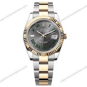 Super-Clone-Rolex-Datejust-Slate-Roman-Dial-126333-0019-41-mm-1