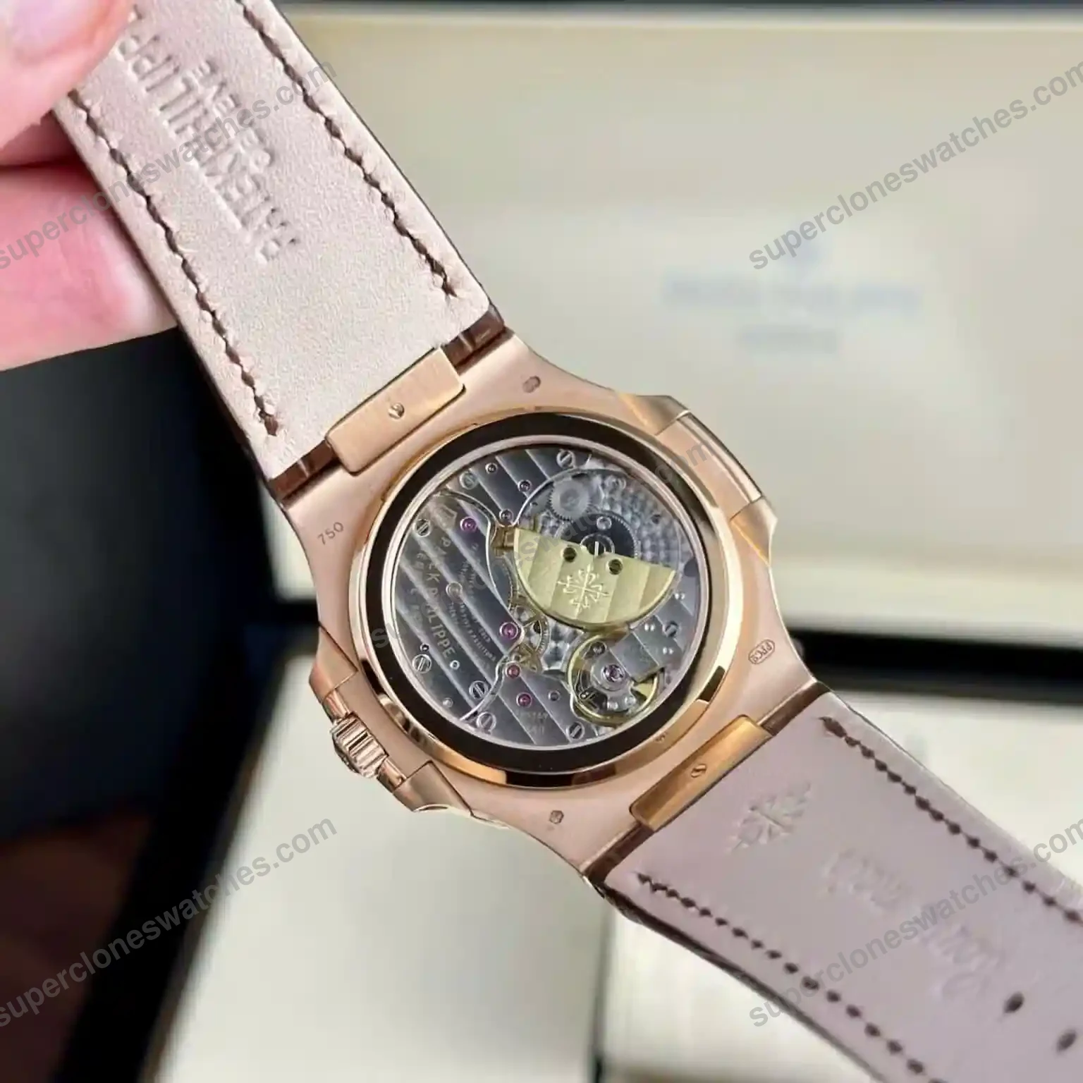 Super-Clone-Patek-Philippe-Nautilus-57121R-–-001-Grey-Dial-V3-8