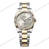 Super-Clone-Rolex-Datejust-Silver-Roman-Diamond-Dial-126233-0032-36-mm-1