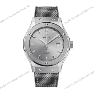 Super-Clone-Hublot-Classic-Fusion-Essential-Grey-42mm-Titanium-1