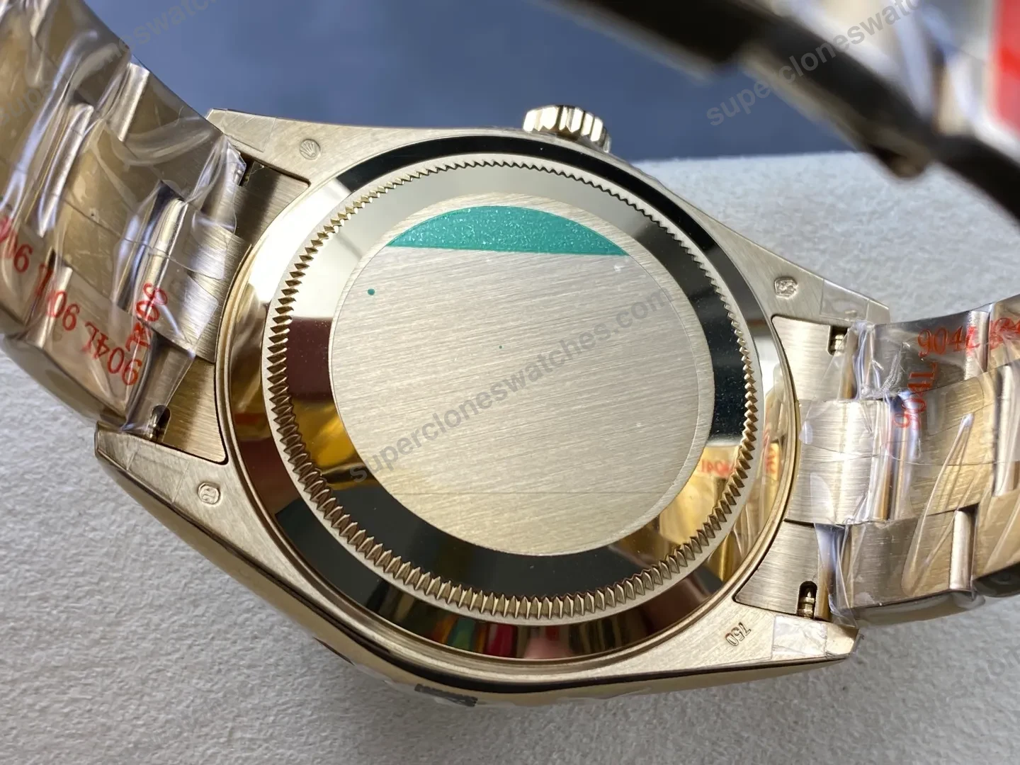 Super-Clone-Rolex-Sky-Dweller-Green-Dial-336938-Oyster-8