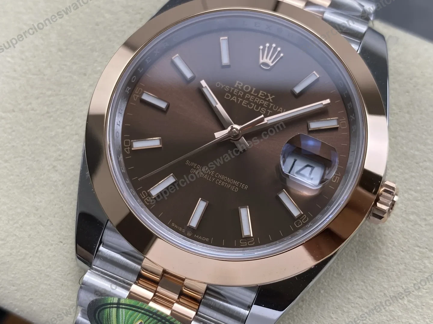 super-clone-rolex-datejust-chocolate-dial-126201-jubilee-36-mm-view-3