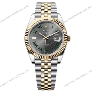 Super-Clone-Rolex-Datejust-Rhodium-Dial-126333-Wimbledon-FluttedJubilee-4-1