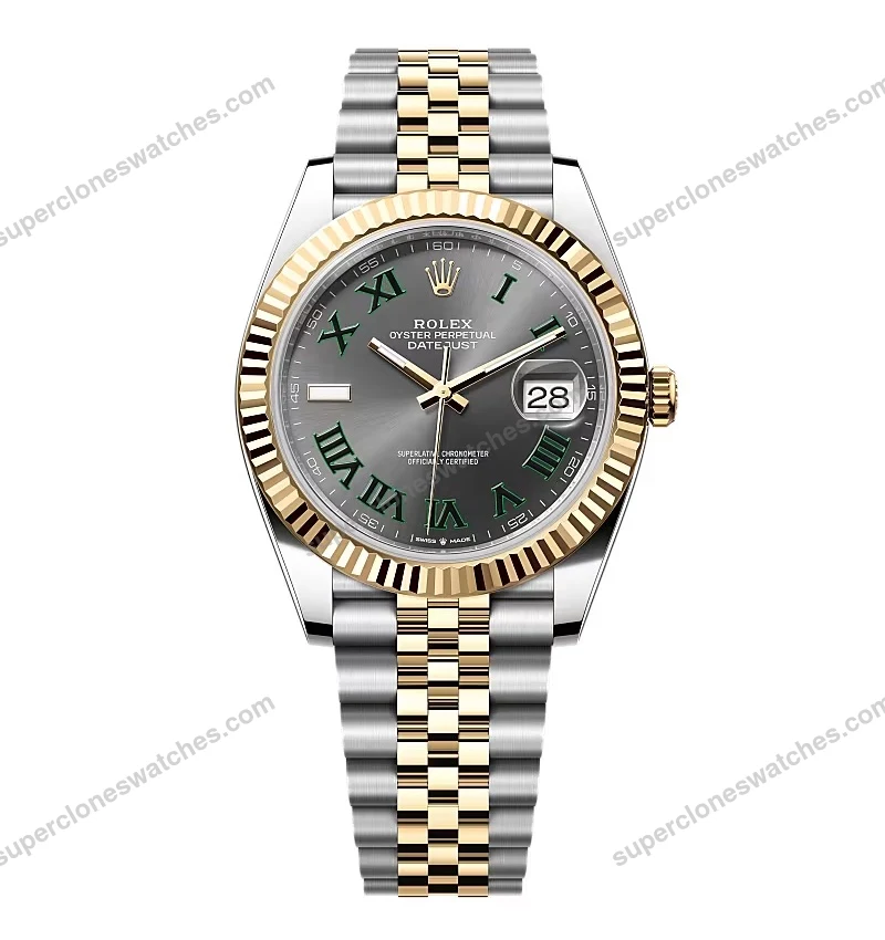 Super-Clone-Rolex-Datejust-Rhodium-Dial-126333-Wimbledon-FluttedJubilee-4-1