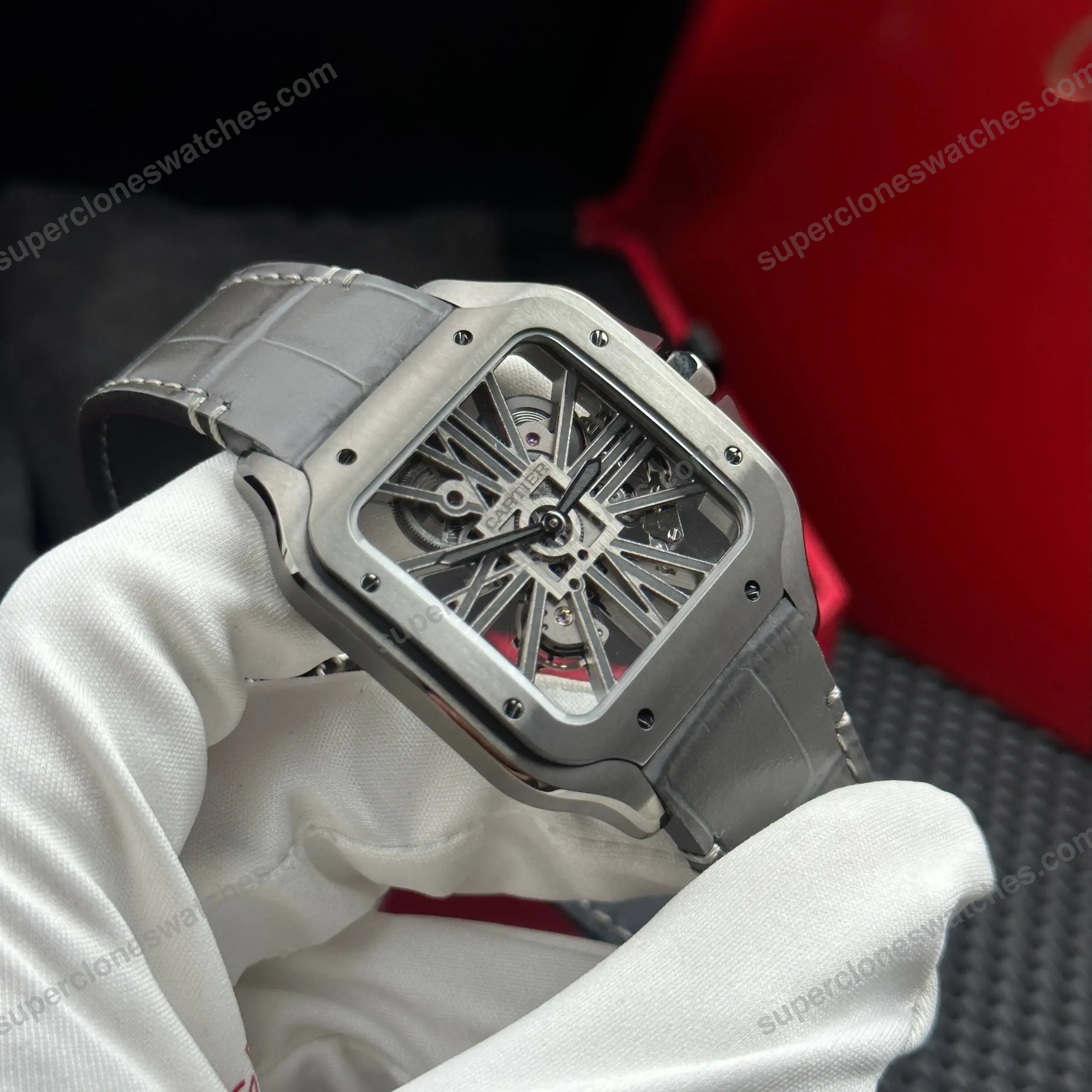 Super-Clone-Cartier-Santos-Large-Skeleton-WHSA0009-39mm-3