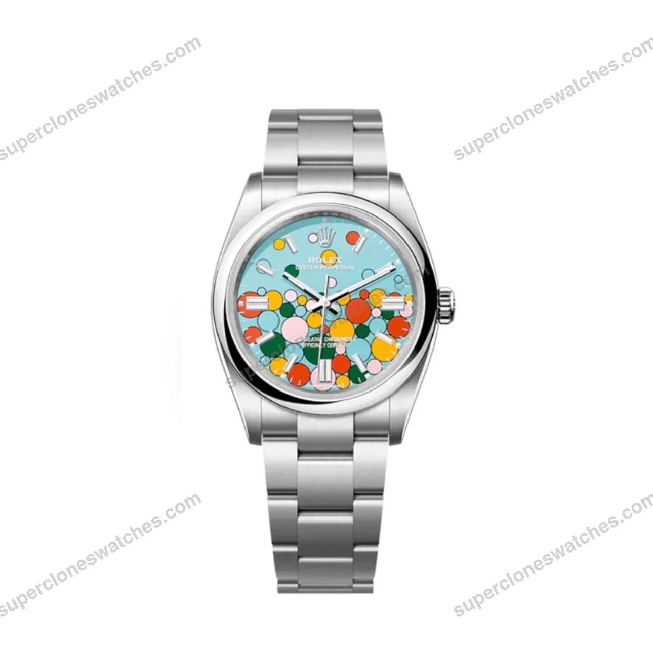 Super-Clone-Rolex-Oyster-Perpetual-Turquoise-Dial-126000-36-mm-1