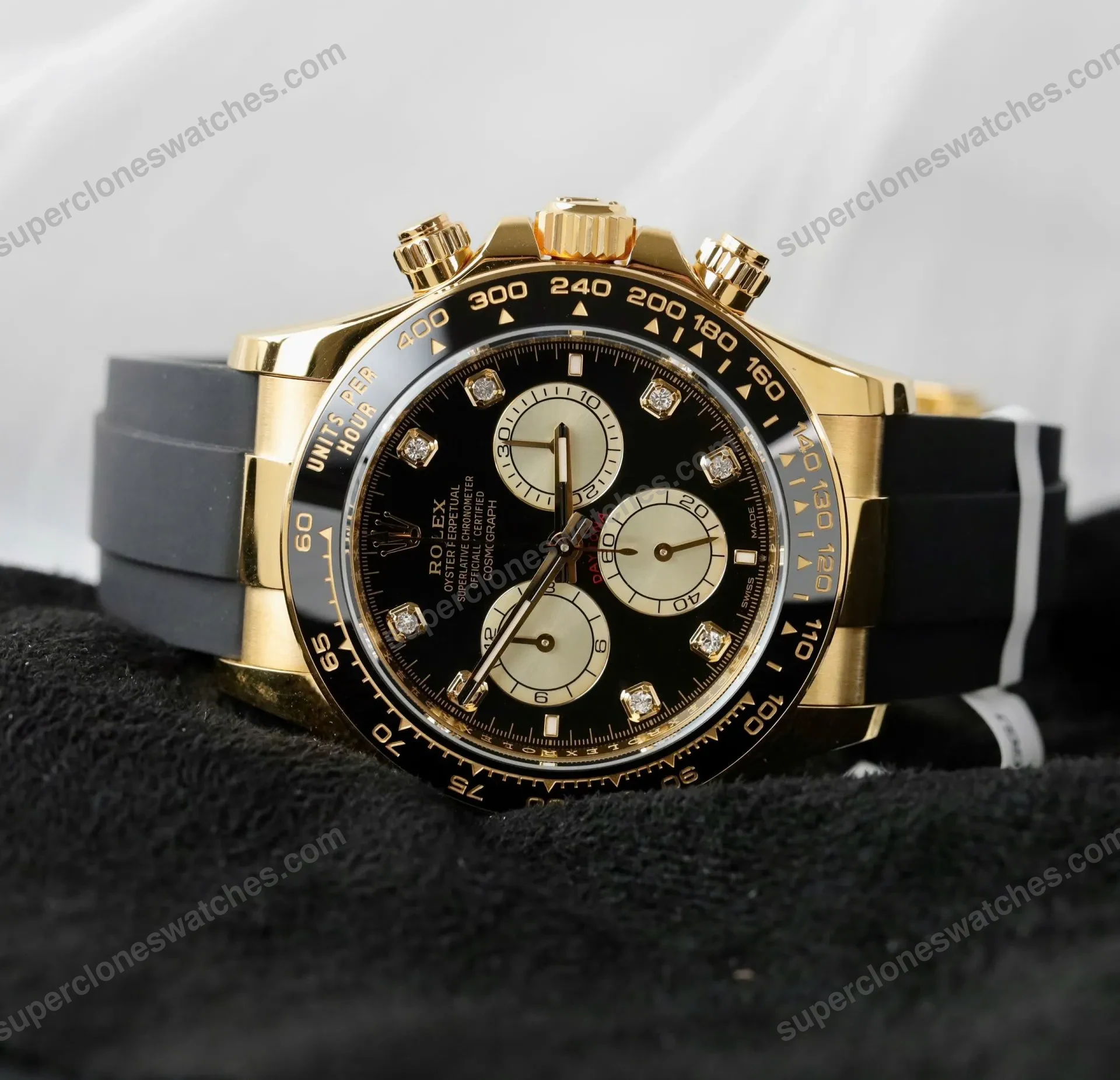 Super-Clone-Rolex-Daytona-Black-Dial-Yellow-Gold-126518LN-5