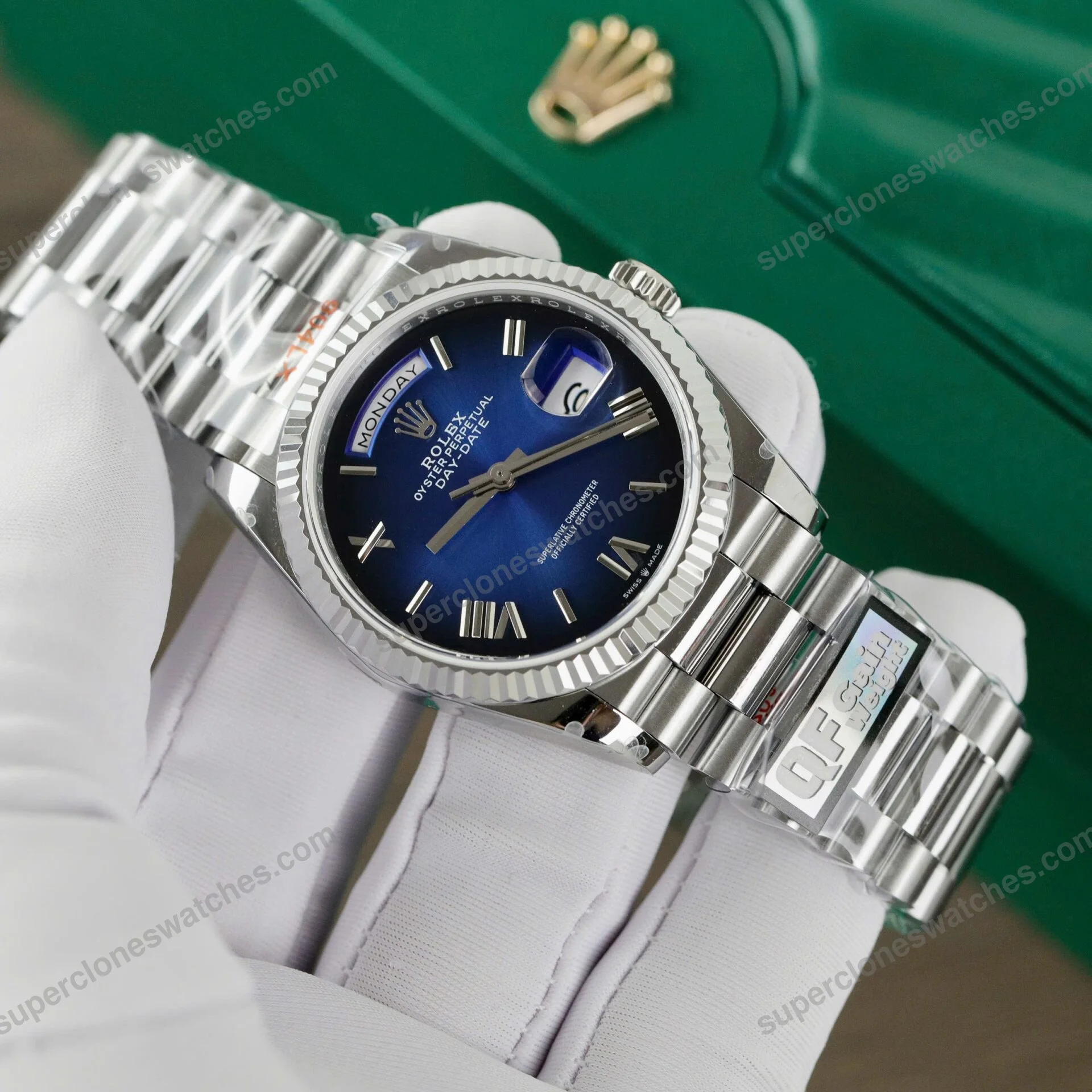 Super-Clone-Rolex-Day-Date-Blue-Ombre-Dial-128239-0063-36-mm-3