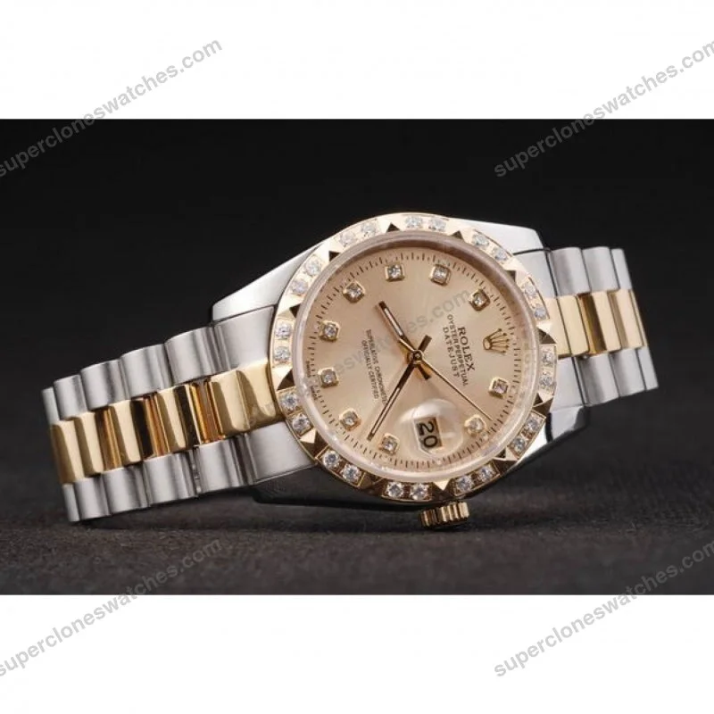 Super-Clone-Rolex-Datejust-Gold-Dial-SRL41-36-mm-8