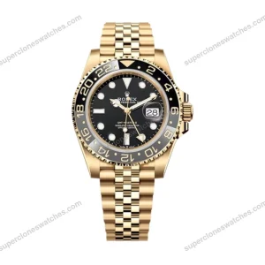 Super-Clone-Rolex-GMT-Master-II-Black-Dial-126718GRNR-1