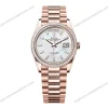 Super-Clone-Rolex-Day-Date-White-Mother-of-Pearl-Diamond-Dial-128395tbr-0026-36-1