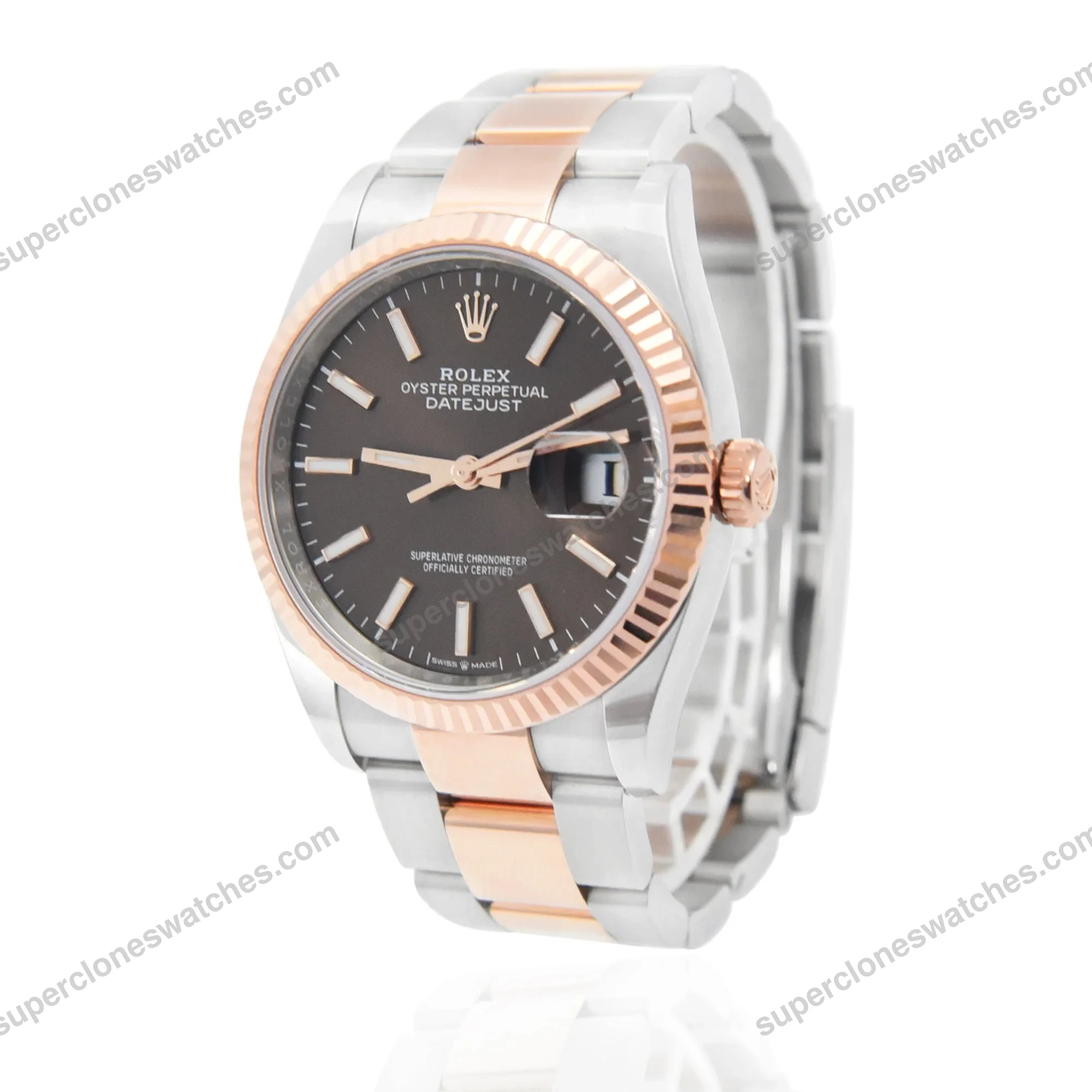 Super-Clone-Rolex-Datejust-Chocolate-Dial-126231-Oyster-36-mm-2