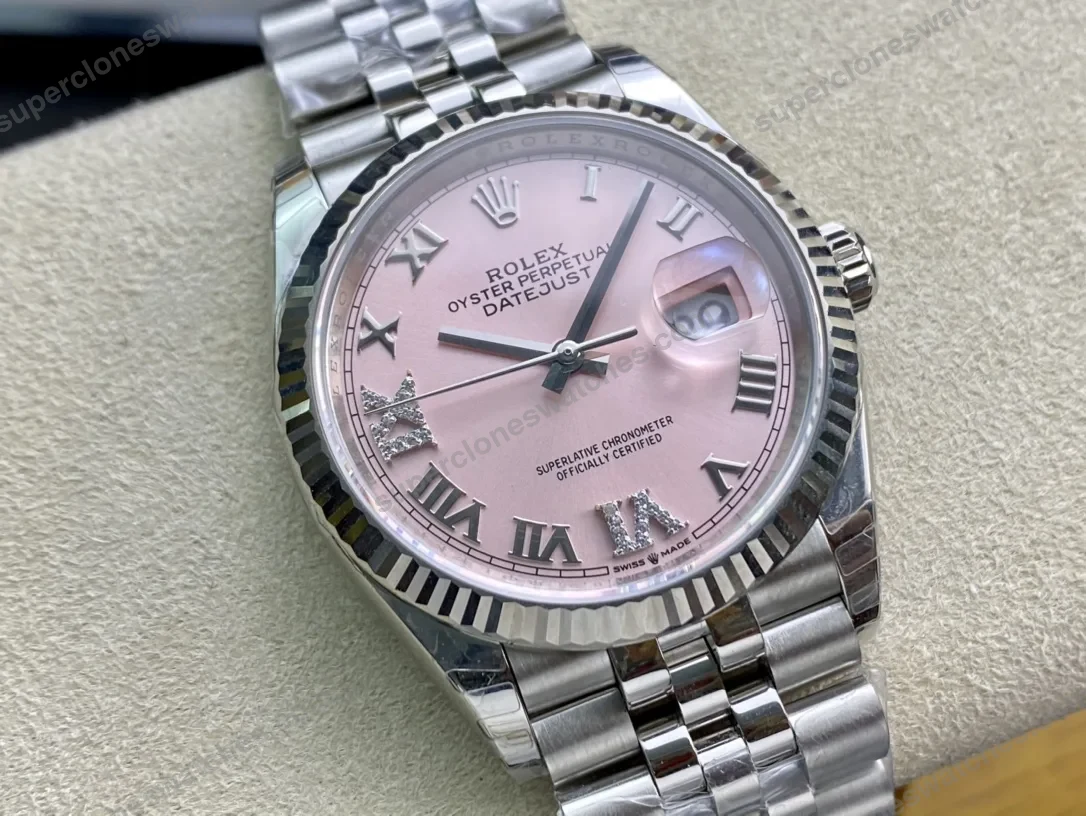 super-clone-rolex-datejust-pink-roman-dial-126234-0031-36-mm-view-9