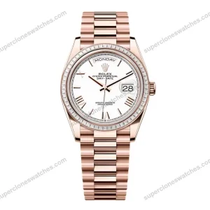 Super-Clone-Rolex-Day-Date-White-Dial-128395tbr-0022-36-mm-1