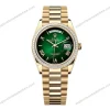 Super-Clone-Rolex-Day-Date-Green-Ombre-Dial-128398tbr-0028-36-mm-1